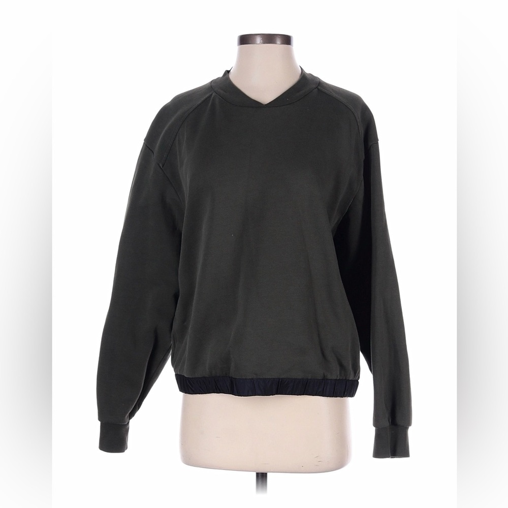 Moncler Dark Olive Crewneck Sweater